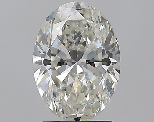 2.01 carat I-SI2 Natūralus Oval Deimantas (1)