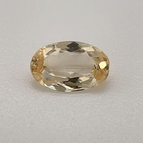 0.5 carat YELLOW Oval Topaz (1)