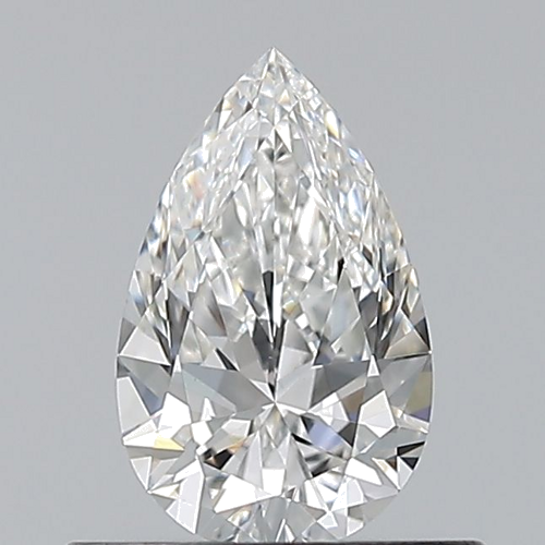 0.5 carat F-VS1 Natūralus Pear Deimantas (1)