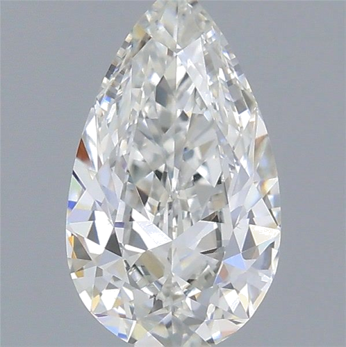 0.42 carat H-VS1 Natūralus Pear Deimantas (1)