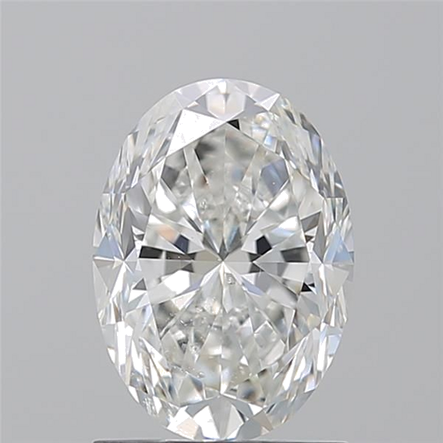 1.5 carat G-SI1 Natūralus Oval Deimantas (1)