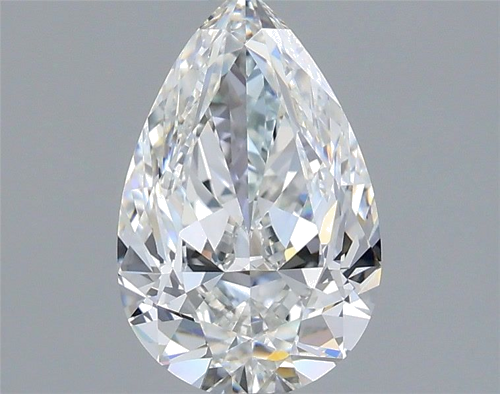 1.3 carat G-VS1 Natūralus Pear Deimantas (1)