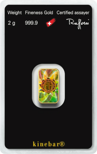 2 g Investīciju zelta stienis Argor-Heraeus (2)