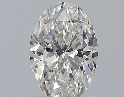 0.5 carat F-VVS1 Natūralus Oval Deimantas (1)