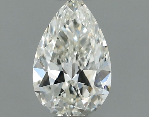 0.5 carat J-VS2 Natūralus Pear Deimantas (1)