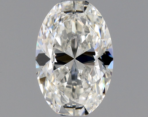 0.4 carat G-VVS2 Natūralus Oval Deimantas (1)