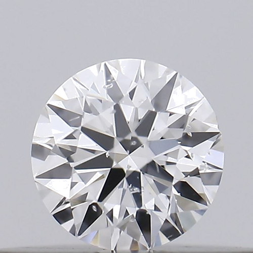 0.18 carat E-SI2 Very Good cut Natūralus Round Deimantas (1)
