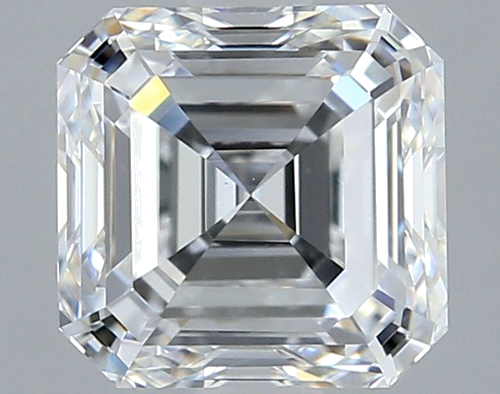 1.51 carat D-VS1 Natūralus Asscher Deimantas (1)