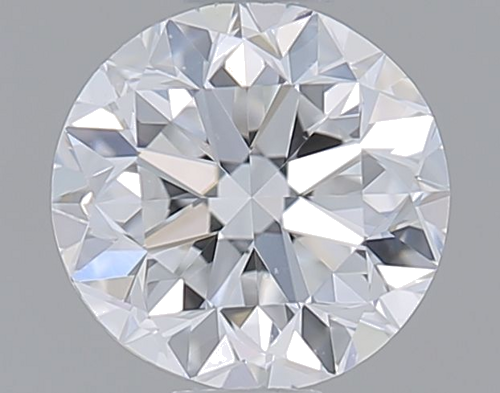 0.5 carat D-VS2 GD cut Natūralus Round Deimantas (1)