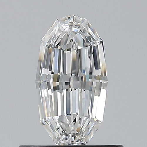 0.6 carat E-VVS2 Natūralus Oval Deimantas (1)