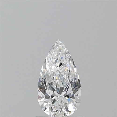 0.9 carat D-SI1 Natūralus Pear Deimantas (1)