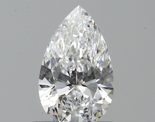 0.5 carat D-VS2 Natūralus Pear Deimantas (1)