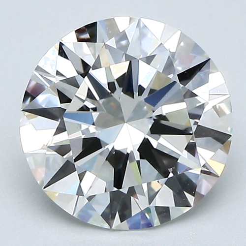 2.53 carat H-VS1 Excellent cut Natūralus Round Deimantas (1)
