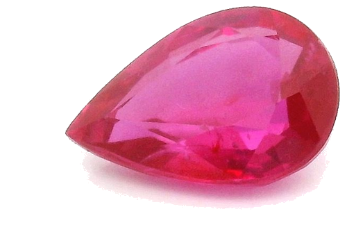 0.52 carat RED Pear Rubinas (1)