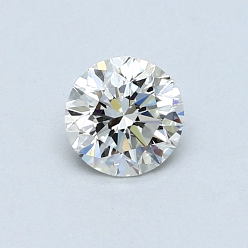 0.52 carat G-VVS2 GD cut Natūralus Round Deimantas (1)