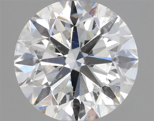 0.51 carat G-SI2 Very Good cut Natūralus Round Deimantas (1)