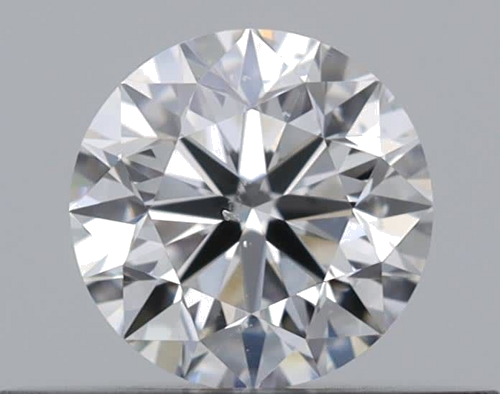 0.31 carat F-SI1 Very Good cut Natūralus Round Deimantas (1)