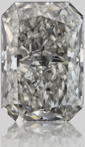 0.3 carat H-VS2 Natūralus Radiant Deimantas (1)