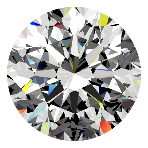 0.4 carat G-VVS2 Very Good cut Natūralus Round Deimantas (1)