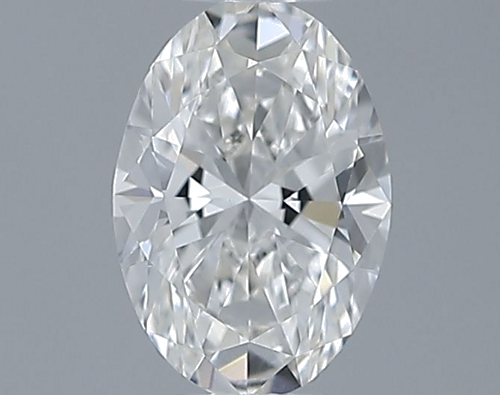 0.4 carat H-VVS2 Natūralus Oval Deimantas (1)