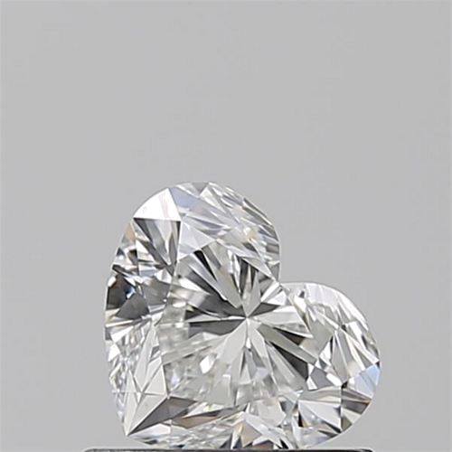0.7 carat F-VS2 Natūralus Heart Deimantas (1)