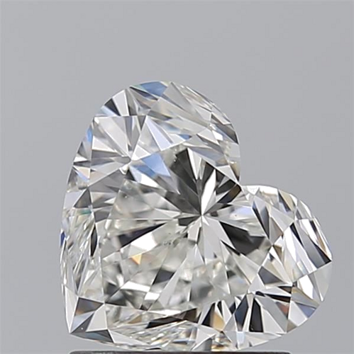 1.51 carat I-VS2 Natūralus Heart Deimantas (1)