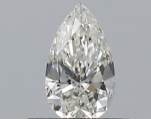 0.33 carat H-VVS2 Natūralus Pear Deimantas (1)