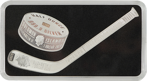 2 x 1/2 oz Hockey 2022 Solomon Islands Silver Coins (3)