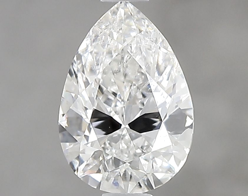 0.96 carat G-SI2 Natūralus Pear Deimantas (1)