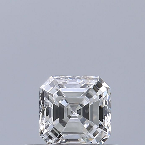 0.31 carat D-IF Natūralus Asscher Deimantas (1)
