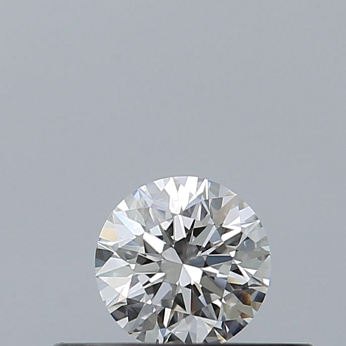 0.23 carat F-VVS1 Excellent cut Natūralus Round Deimantas (1)