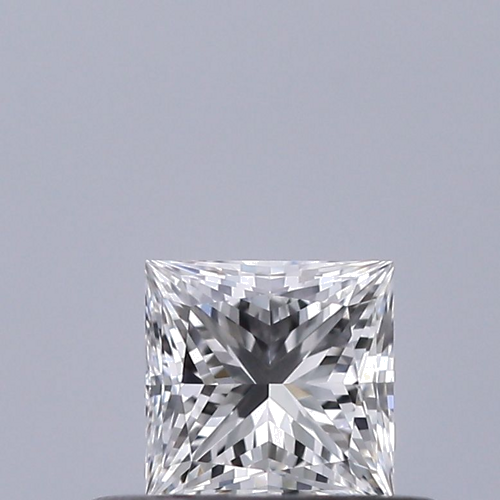 0.33 carat D-VVS2 Natūralus Princess Deimantas (1)