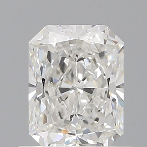 0.5 carat E-VS2 Natūralus Radiant Deimantas (1)