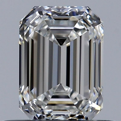 0.5 carat F-VVS2 Natūralus Emerald Deimantas (1)