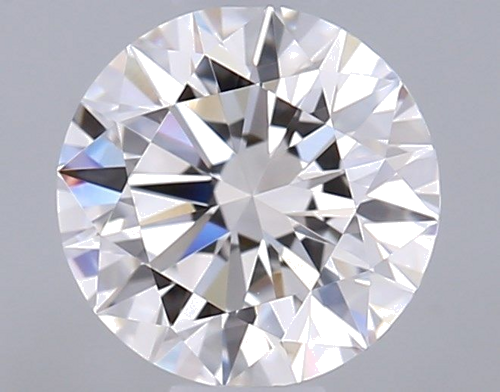 0.56 carat F-VVS1 Excellent cut Natūralus Round Deimantas (1)