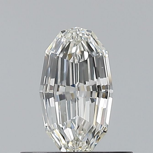 0.5 carat H-VS2 Natūralus Oval Deimantas (1)