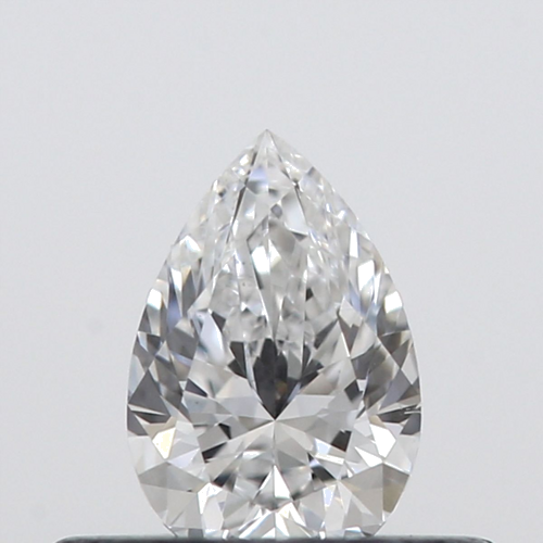0.3 carat D-VS2 Natūralus Pear Deimantas (1)