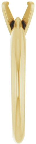 Sužadėtuvių Žiedas „Solitaire“ 14k yellow gold Round 5.5mm (4)
