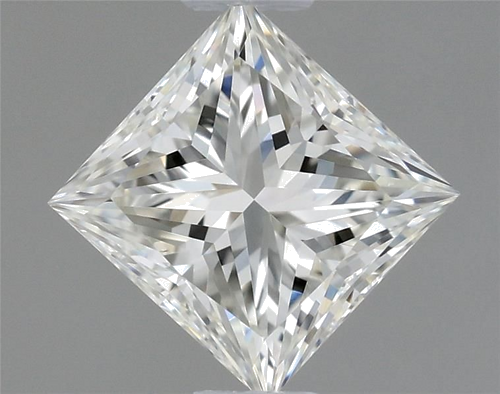 0.44 carat I-VS1 Natūralus Princess Deimantas (1)