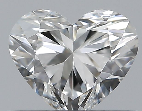 0.41 carat F-VVS2 Natūralus Heart Deimantas (1)