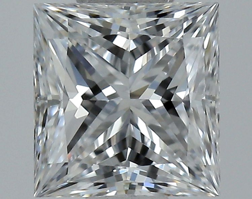 0.5 carat D-FL Natūralus Princess Deimantas (1)