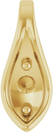 Pakabukas „Family Peas in a Pod“ 14k yellow gold Round 3mm (1)