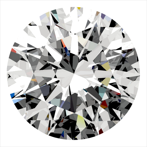 0.4 carat G-VS1 Excellent cut Natūralus Round Deimantas (1)