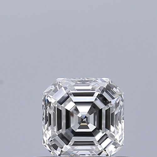 0.4 carat D-VVS1 Natūralus Asscher Deimantas (1)