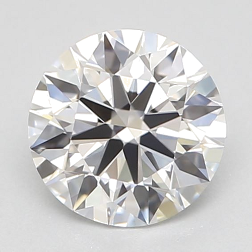 0.51 carat E-VVS1 Excellent cut Natūralus Round Deimantas (1)