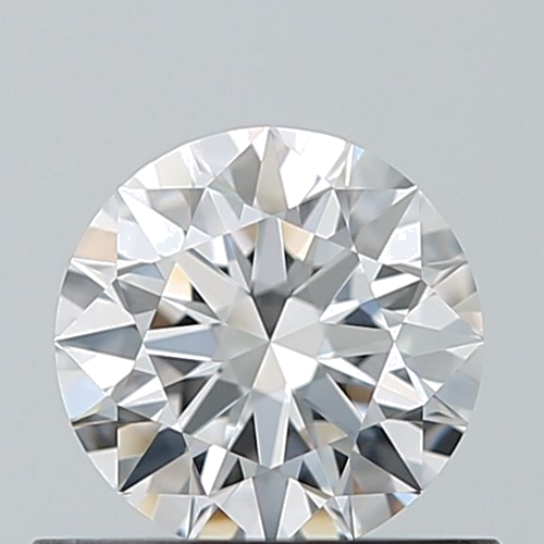 0.57 carat D-VVS2 Excellent cut Natūralus Round Deimantas (1)