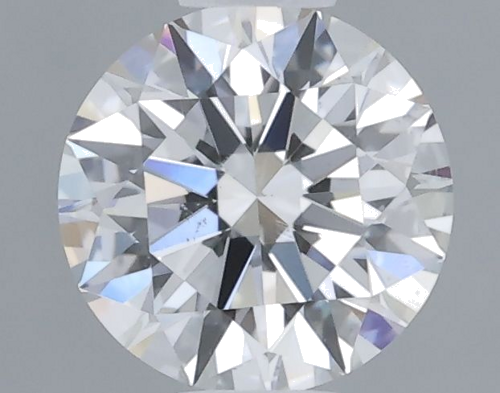 0.53 carat G-SI1 Excellent cut Natūralus Round Deimantas (1)