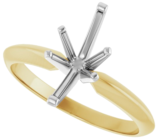 Sužadėtuvių Žiedas „Light Solitaire“ 585 Baltojo Ir Geltonojo Aukso Marquise 11.5mm x 5.5mm (5)