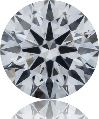 0.44 carat E-SI1 Excellent cut Natūralus Round Deimantas (1)