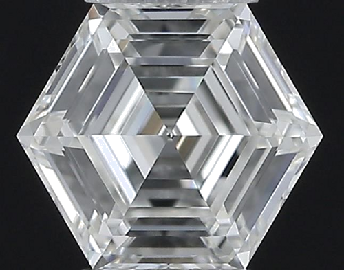 0.63 carat H-VVS1 Natūralus Hexagonal Deimantas (1)